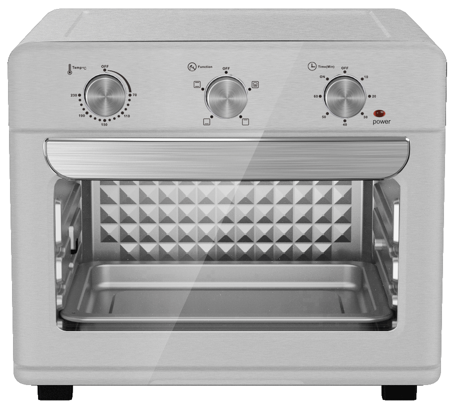 La Perilla de acero inoxidable Haihua controla la freidora de aire 25l, la cocina doméstica, el horno del fabricante de hornos mecánicos y eléctricos para hornear pan convectivo. 